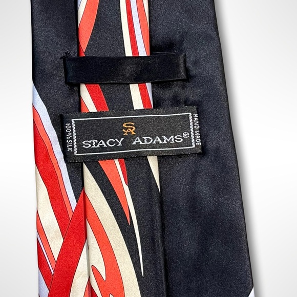 Stacy Adam’s 100% Silk Handmade Tie - Picture 3 of 4